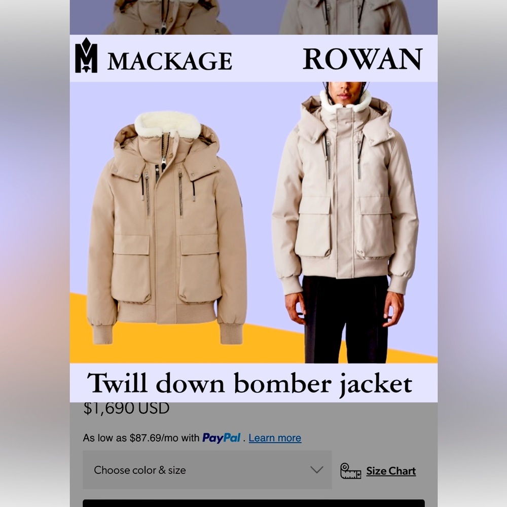 Mackage Rowan Jacket